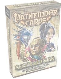 [PZO3028] Pathfinder Cards Shattered Star Face Cards